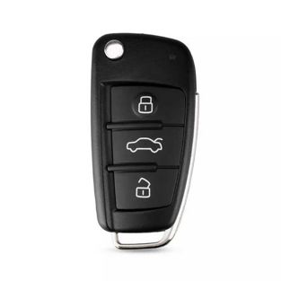 KD dálk. ovladač B02-3 / 3tl. kov styl Audi
