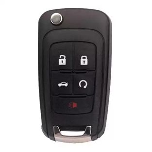 Dálk. ovl. Opel/Chevrolet 4+1 panic tl. OP-11/HU100 ID46 / 315 MHz
