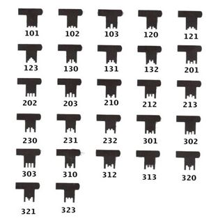 Klíč dozický předřezaný A 120