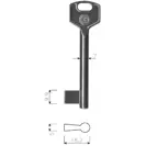 Klíč dozický předřezaný A 132