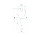 Klíč FAB 85 dlouhá