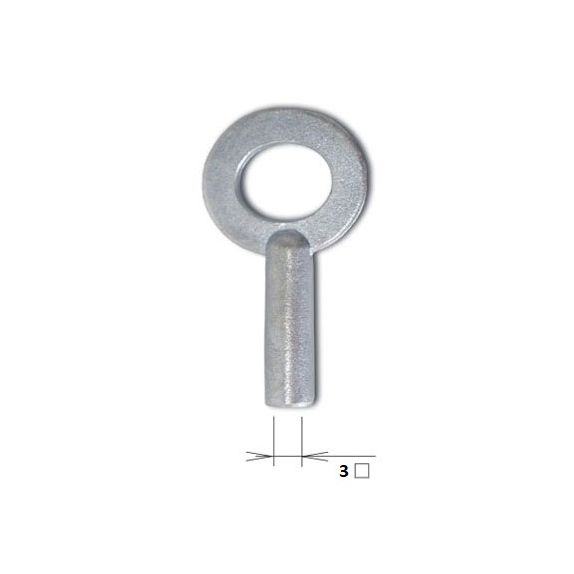 Klíč čtyřhran URNA č. 3