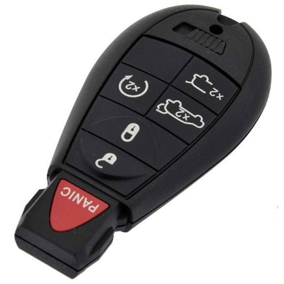 Obal klíče Chrysler/Jeep 5tl.+ panika CHR-15/CY24