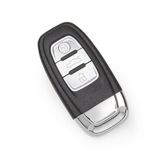 Dálk. ovl. Audi 3tl. A4,A6,A8,Q3,Q5,Q7 keyless HU66 ID46 Hitag 2 / 868 MHz