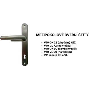 Kování Vemak V11 (rozeta)