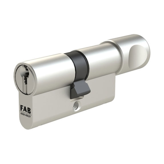 Vložka FAB 3.02/DKmNs 30+35K (knoflík 20 mm), 5 klíčů