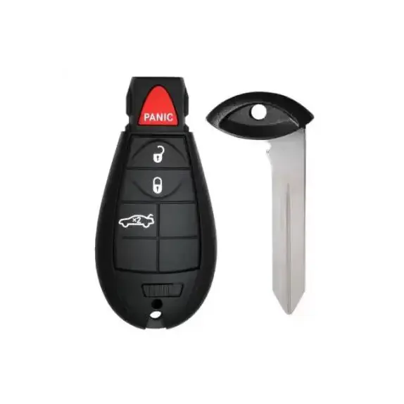 Dálk. ovl. Dodge, Chrysler, Jeep kessy 3+1 tl. CY24 ID46 Hitag 2 / 433,92 MHz