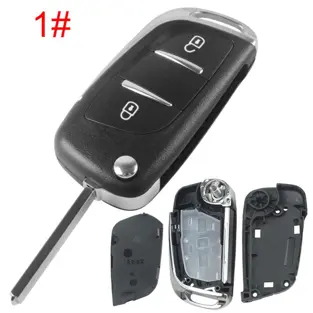 Obal klíče new Citroën/Peugeot 2tl. CIT-1P/VA2 baterie na desce
