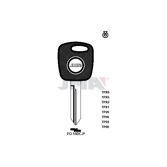 Klíč JMA TP00 FO-15DCP