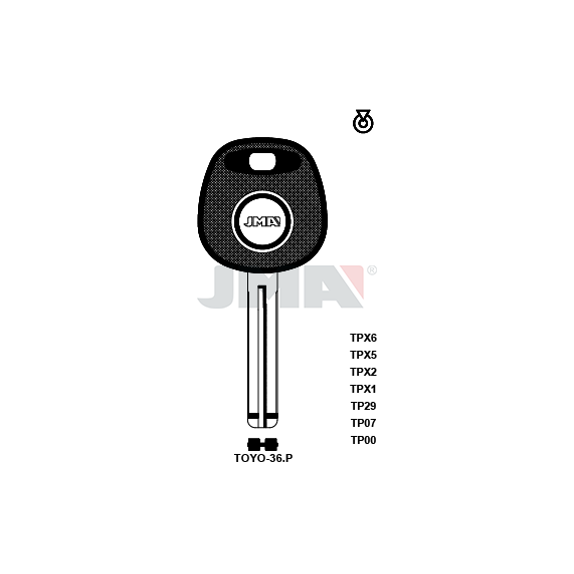 Klíč JMA TP00 TOYO-36P