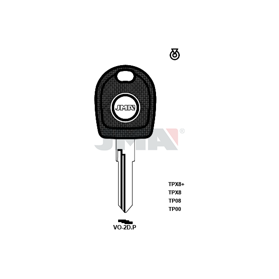 Klíč JMA TP00 VO-2DP