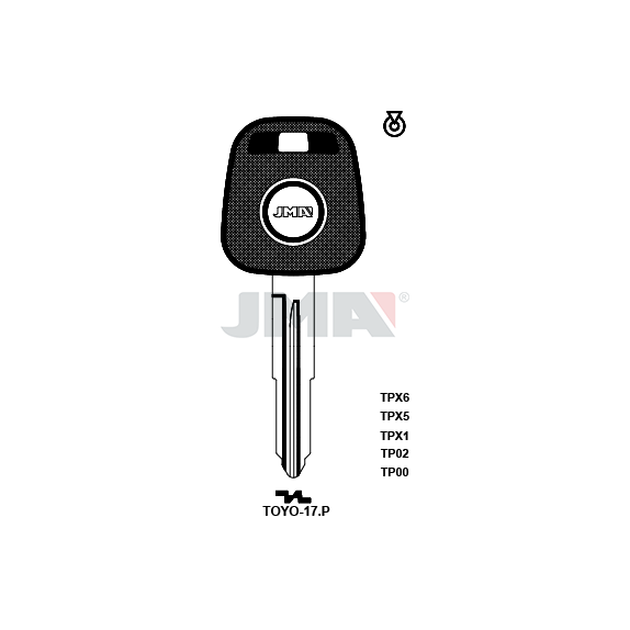 Klíč JMA TP00 TOYO-17P