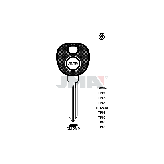 Klíč JMA TP00 GM-28P