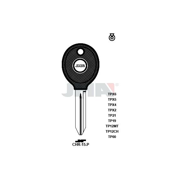 Klíč JMA TP00 CHR-15P