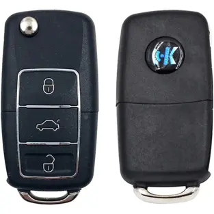 KD dálk. ovladač B01-3 / 3tl. VAG lux černý