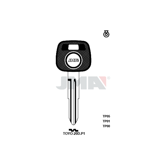 Klíč JMA TP00 TOYO-20DP1