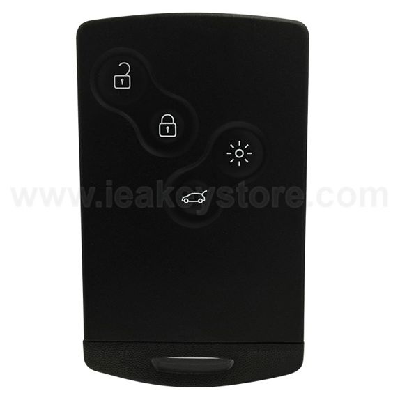 Dálk. ovl. RNR144E: karta Renault Clio IV- IEA 4tl. VA2 ID4A HitagPro AES / 433 MHz