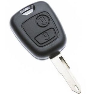 Obal klíče Citroën/Peugeot 2tl. NE-38/NE73 baterie na desce - starý