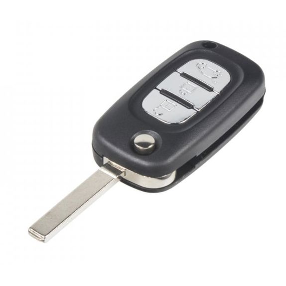 Dálk. ovl. Renault Megane 3, Fluence 3tl. VA2 ID46 Hitag 2 / 434 MHz