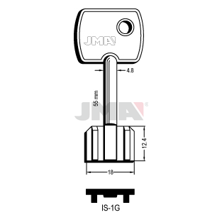 Klíč JMA IS-1G