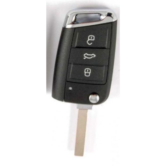 Dálk. ovl. VAG 3tl. keyless HU-4C1/HU162 / 434 MHz