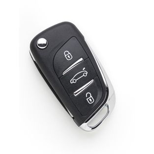 Dálk. ovl. Citroën/Peugeot 3tl. VAR16 VA2 ID46 Hitag 2 / 434 MHz