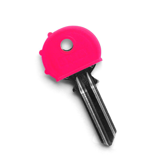 Rozlišovací klobouček na klíče JMA - růžový