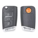 Xhorse dálk. ovl. smart MQB flip 3tl. XSMQB1EN