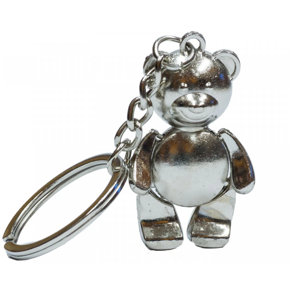 Přívěsek - Medvídek kovový 50x56 mm *
