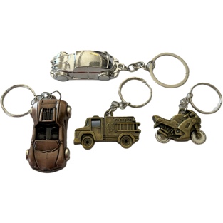Přívěsek - Auto kabrio, hasičské, motorka *